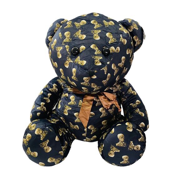 Vincent Van Gogh Bear Smoking Skeleton 60cm Teddy Plush Lighthouse Immersive NEW - Picture 1 of 12